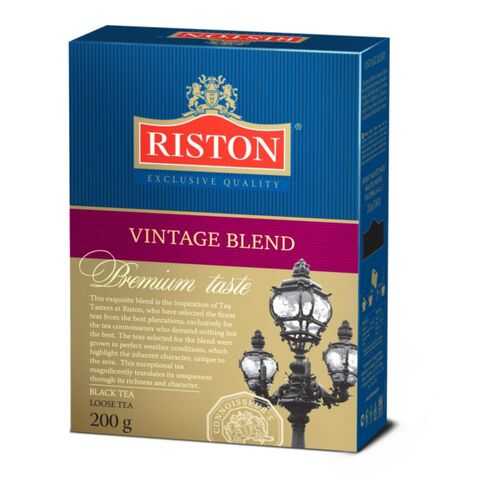 Чай черный Riston vintage blend 200 г в Газпромнефть