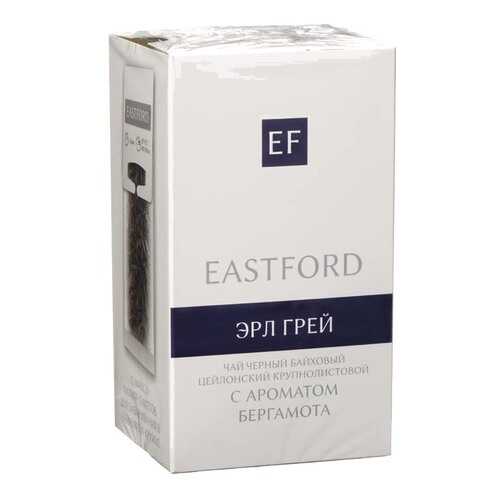 Чай Eastford Эрл грей, черный листовой ароматизированный, 12 пакетиков в Газпромнефть