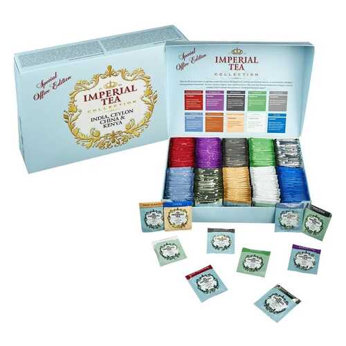 Чай Imperial Collection special office edition коллекционный 250 пакетиков в Газпромнефть