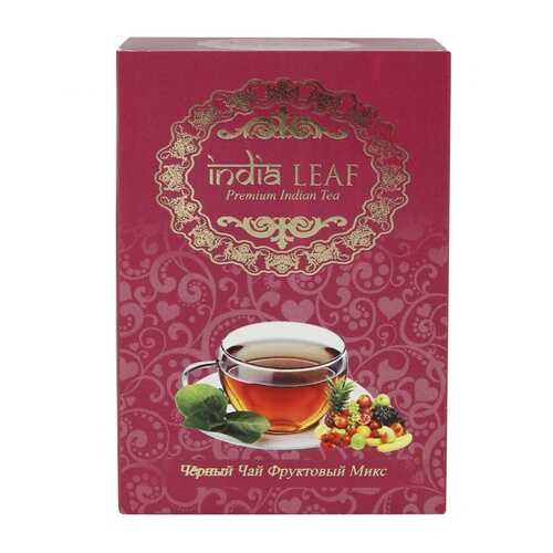 Чай India leaf С манго, черный среднелистовой с добавками, 100 гр в Газпромнефть