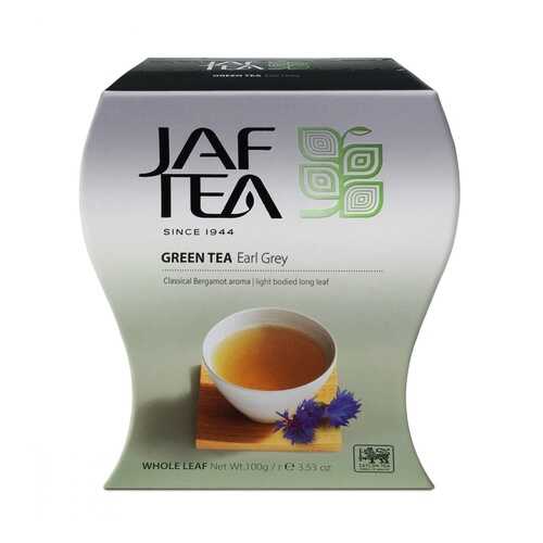 Чай Jaf Tea Earl Grey зеленый с бергамотом 100 г в Газпромнефть