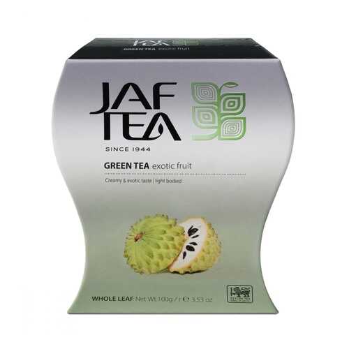 Чай Jaf Tea Green Tea Exotic Fruit зеленый с саусепом 100 г в Газпромнефть