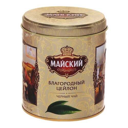 Чай Майский благородный цейлон черный крупнолистовой 90 г в Газпромнефть