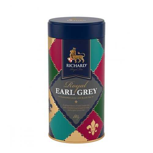Чай Richard Royal Earl Grey черный листовой 80 г в Газпромнефть