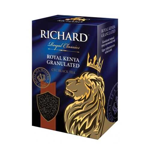 Чай Richard Royal Kenya Granulated черный ганулированный 90 г в Газпромнефть