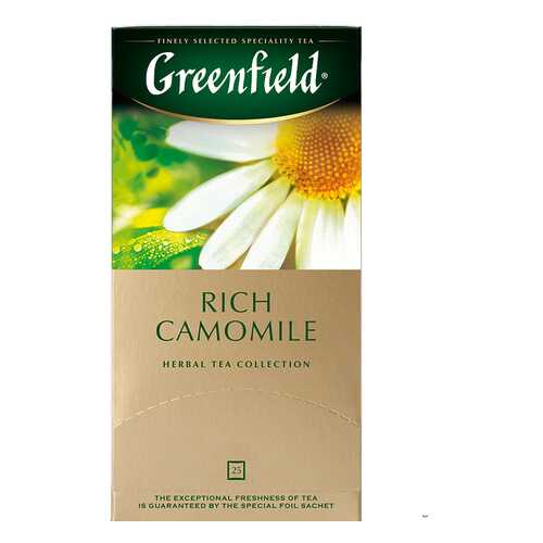 Чай травяной Greenfield Rich Camomile 25 пакетиков в Газпромнефть
