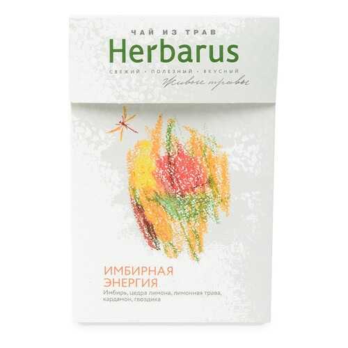 Чай травяной Herbarus имбирная энергия 50 г в Газпромнефть