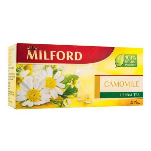 Чай травяной Milford camomile 20 пакетиков в Газпромнефть