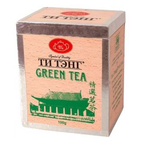 Чай весовой зеленый Ти Тэнг green tea в деревянном ящичке 100 г в Газпромнефть