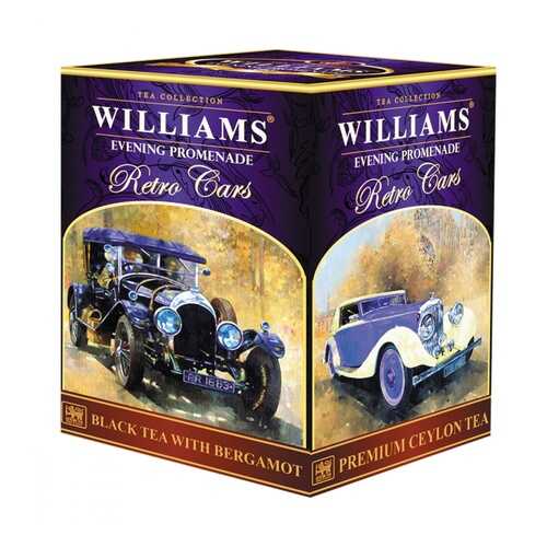 Чай Williams Evening Promenade черный с добавками 150 г в Газпромнефть