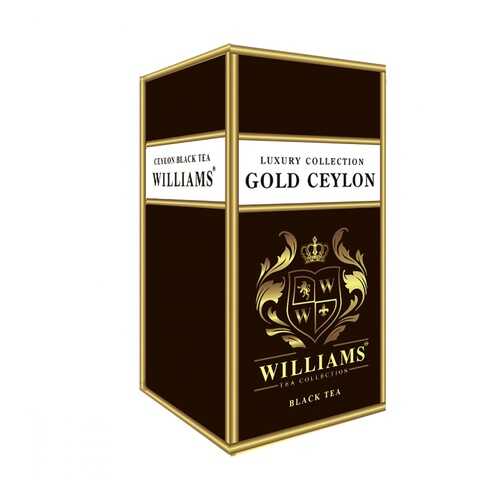 Чай Williams Gold Ceylon черный 150 г в Газпромнефть