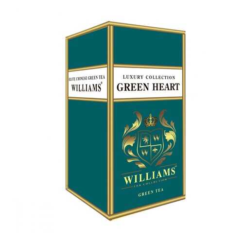 Чай Williams Green Heart зеленый 125 г в Газпромнефть