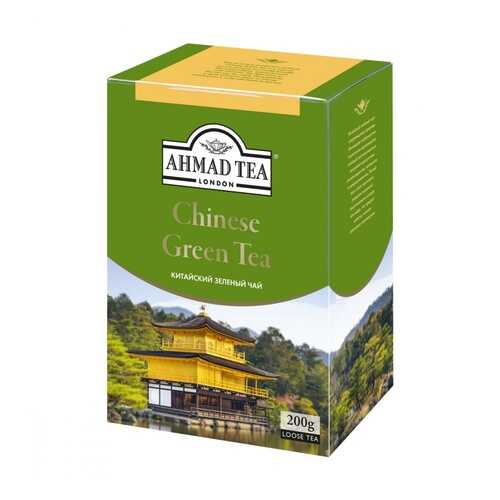 Чай зеленый Ahmad Tea Chinese Green Tea листовой 200 г в Газпромнефть