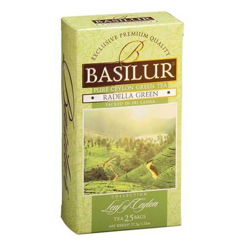 Чай зеленый Basilur radella green 25 пакетиков в Газпромнефть