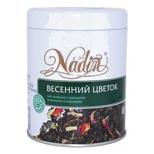 Чай зеленый листовой Nadin весенний цветок 75 г в Газпромнефть