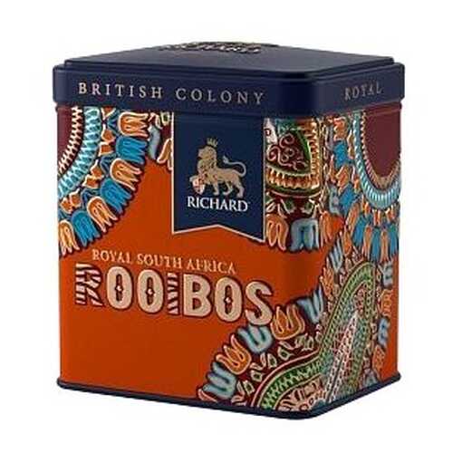 Чай зеленый листовой Richard British Colony Royal Rooibos ж/б 50 г в Газпромнефть