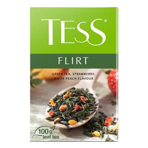 Чай зеленый листовой Tess Flirt 100 г в Газпромнефть