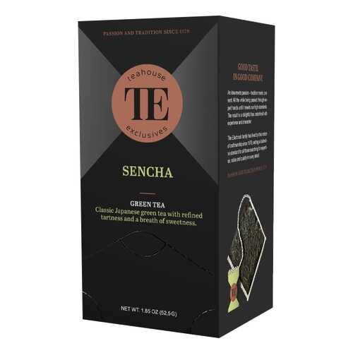 Чай зеленый Teahouse Exclusives Sencha 15 пакетиков 40 г в Газпромнефть