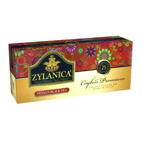 Чай Zylanica Ceylon Premium черный 25 пакетиков в Газпромнефть
