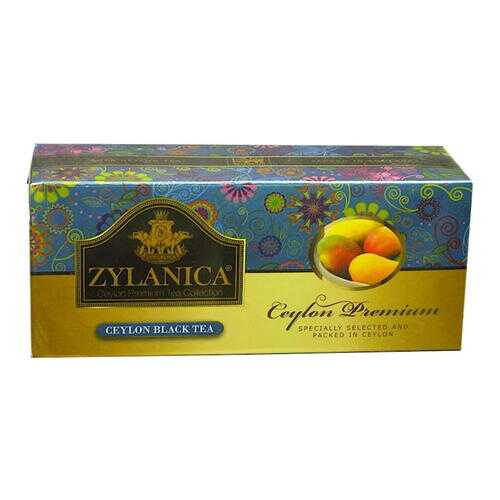 Чай Zylanica Ceylon Premium черный байховый с манго 25 пакетиков в Газпромнефть