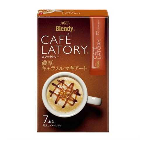Кофе AGF Cafe Latory карамель-маккиато в стиках 7*11 г в Газпромнефть