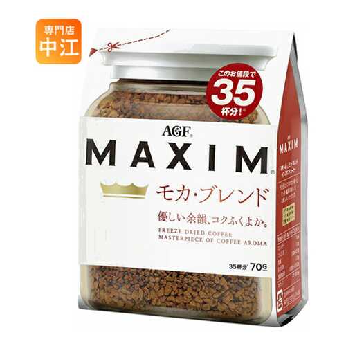 Кофе AGF Maxim растворимый Moka Blend 70 г в Газпромнефть