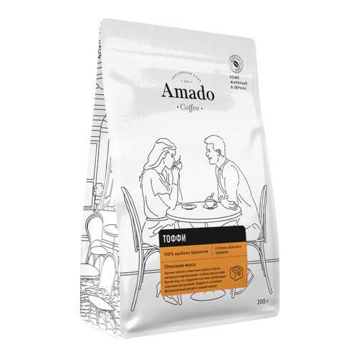 Кофе Amado Тоффи, ароматизированный в зернах, 200 гр в Газпромнефть