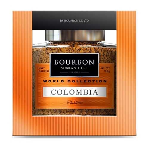 Кофе Bourbon Colombia растворимый 100 г в Газпромнефть