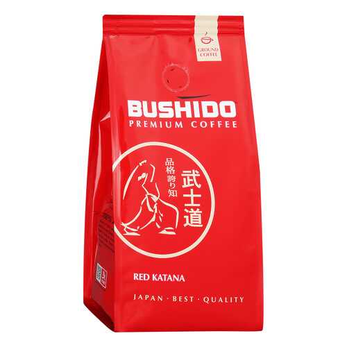 Кофе Bushido Red Katana молотый 227 г в Газпромнефть