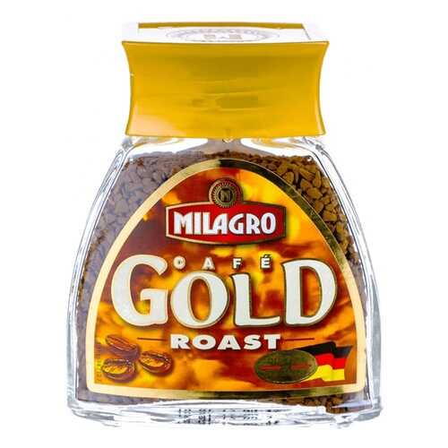 Кофе Milagro Gold Roast, растворимый, 50 гр в Газпромнефть