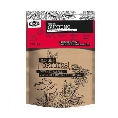 Кофе Minges Origins Colombia Supremo в зернах 250 г в Газпромнефть