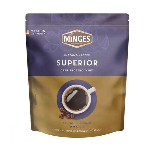 Кофе Minges Superior растворимый 200 г в Газпромнефть