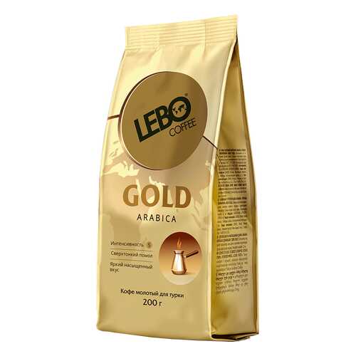 Кофе молотый Lebo Gold м/у 200 г в Газпромнефть