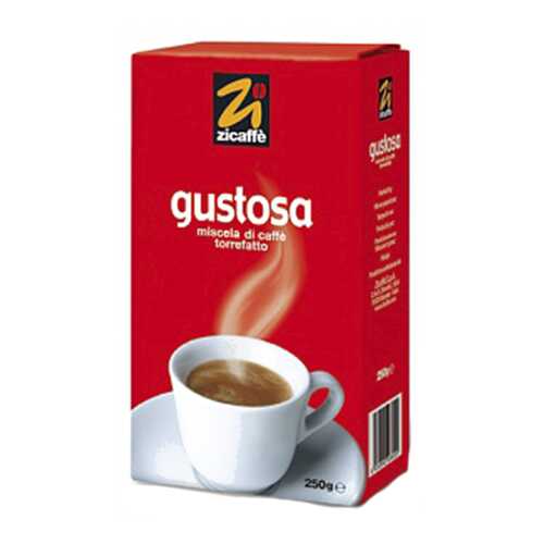 Кофе молотый Zicaffe gustosa 250 г в Газпромнефть