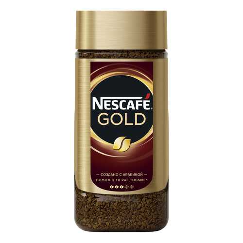 Кофе Nescafe gold растворимый 190 г в Газпромнефть