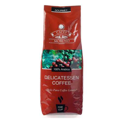 Кофе Plaza Del Castillo Cafes Moreno Delicatessen Coffee, в зернах, 1 кг в Газпромнефть