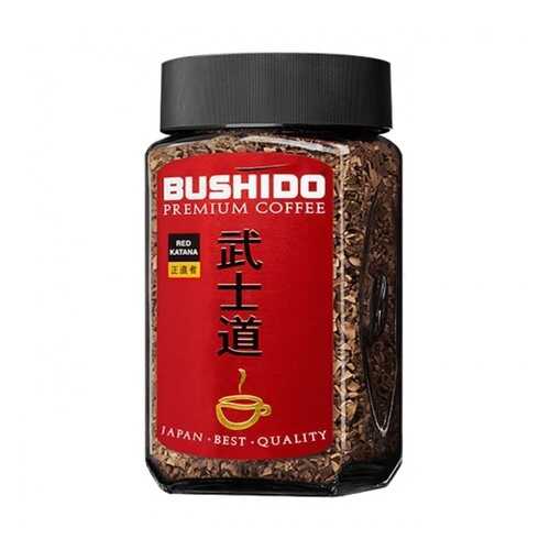 Кофе растворимый Bushido рэд катана 50 г в Газпромнефть