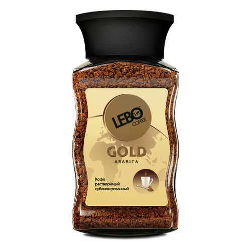 Кофе растворимый Lebo gold 100 г в Газпромнефть