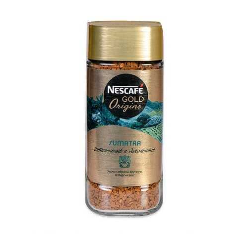 Кофе растворимый Nescafe Gold ORIGINS SUMATRA 85г Россия в Газпромнефть