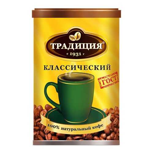 Кофе растворимый Традиция Русский Продукт гранулированный классический 95 г в Газпромнефть