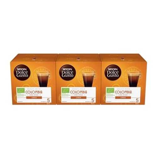 Кофе в капсулах Nescafe Dolce Gusto Лунго Колумбия 3 штуки по 12 капсул в Газпромнефть