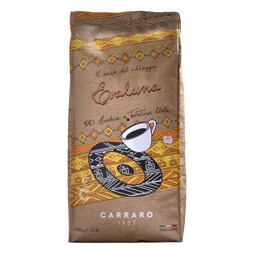 Кофе в зернах Carraro Evaluna 1000 г в Газпромнефть