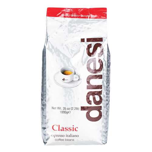 Кофе в зернах Danesi classic 1000 г в Газпромнефть