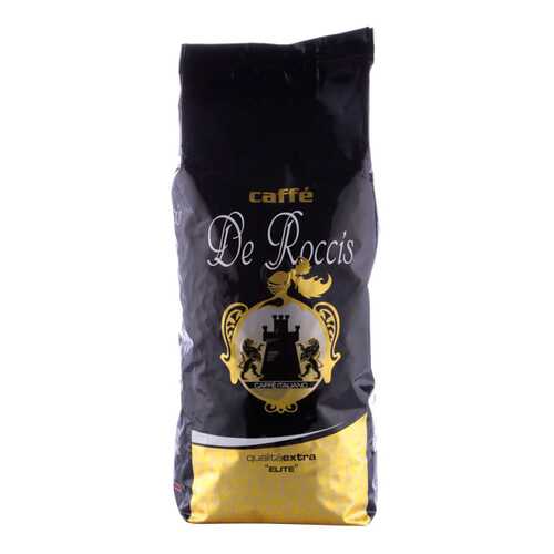 Кофе в зернах De Roccis extra 1000 г в Газпромнефть