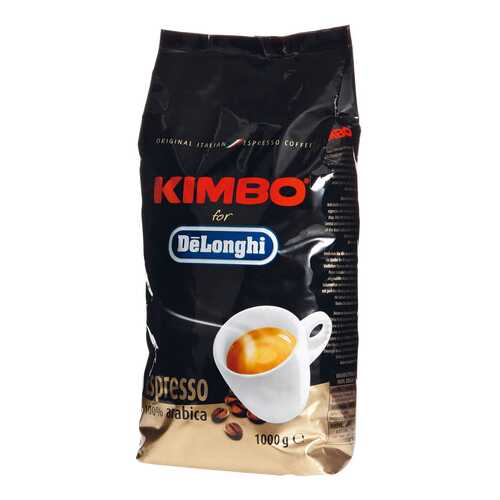 Кофе в зернах Delonghi kimbo arabica 1000 г в Газпромнефть