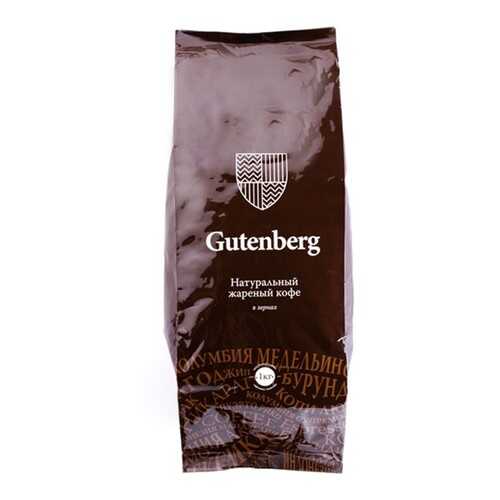 Кофе в зернах Gutenberg Эфиопия Каффа 1000 г в Газпромнефть