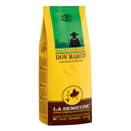 Кофе в зернах La Semeuse don marco 1000 г в Газпромнефть