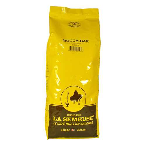 Кофе в зернах La Semeuse mocca bar 1000 г в Газпромнефть