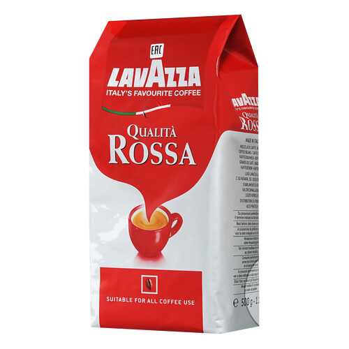 Кофе в зернах Lavazza Qualita Rossa 1 кг в Газпромнефть