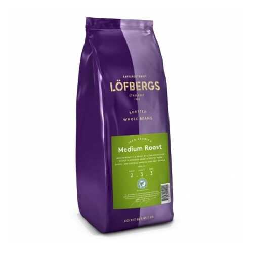 Кофе в зернах Lofbergs Medium Roast 1кг в Газпромнефть